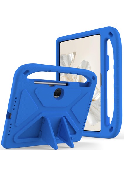 Honor Pad 9 Kılıf Eva Kolu Kickstand Tablet Kapağı-Mavi (Yurt Dışından)