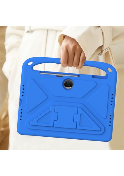 Honor Pad 9 Kılıf Eva Kolu Kickstand Tablet Kapağı-Mavi (Yurt Dışından)