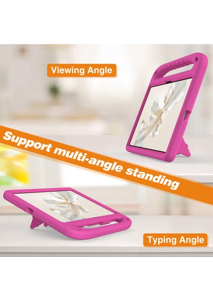 Honor Pad 9 Kılıf Eva Kolu Kickstand Tablet Kapak-Gül Için (Yurt Dışından)