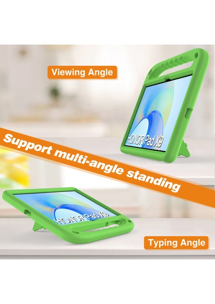 Onur Pad X9/x8 Pro Eva Kılıf El Kavrama Kickstand Çocuklar Tablet Kapak-Yeşil (Yurt Dışından)
