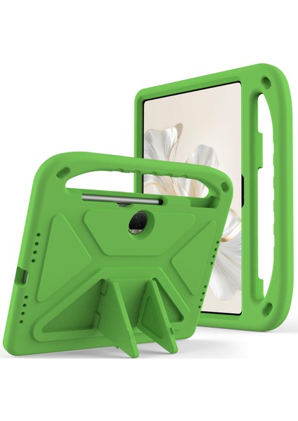 Honor Pad 9 Kılıf Eva Kolu Kickstand Tablet Kapağı-Yeşil (Yurt Dışından)