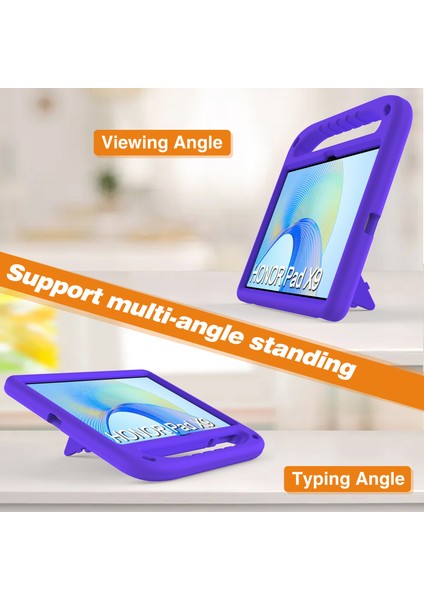 Onur Pad X9/x8 Pro Eva Kılıf El Kavrama Kickstand Çocuklar Tablet Kapak-Mor Için (Yurt Dışından)