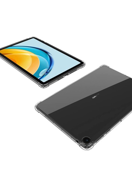 Hafif Tpu Tablet Kılıfı Huawei Matepad Se 10.4 Inç, Darbeye Dayanıklı Güçlendirilmiş Köşeler Şeffaf Tablet Kapağı (Yurt Dışından)