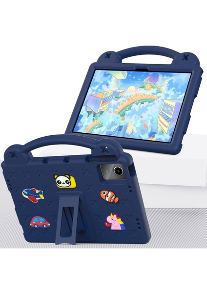 Huawei Matepad Se 11/lenovo Tab M11/XIAOXIN Pad 11 2024/XIAOMI Redmi Pad Se Kılıf Eva Tablet Kapak-Lacivert (Yurt Dışından)