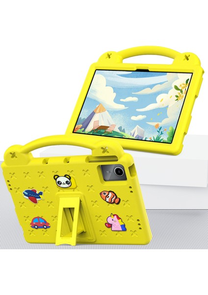 Huawei Matepad Se 11/lenovo Tab M11/XIAOXIN Pad 11 2024/XIAOMI Redmi Pad Se Kılıf Eva Tablet Kapak-Sarı (Yurt Dışından)