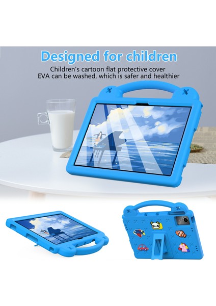 Huawei Matepad Se 11/lenovo Tab M11/XIAOXIN Pad 11 2024/XIAOMI Redmi Pad Se Kılıf Eva Tablet Kapak-Gökyüzü Mavi (Yurt Dışından)