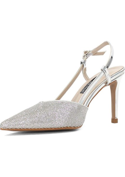Kadın Lame Taşlı İnce Topuklu Abiye Ayakkabı indirimleri