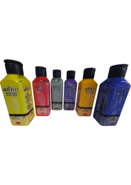 140 ml x 6 Özel Renkler