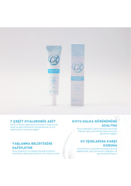 Göz Çevresine Özel Bakım: Hyaluronic Alpha Eye Cream ile Canlı Bakışlar modelleri