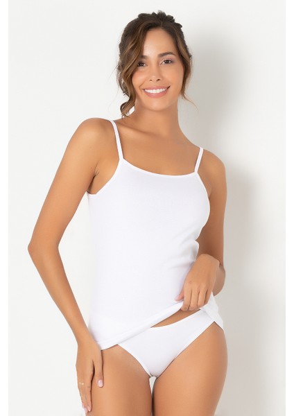 Pamuk İnce Askılı Kadın Atlet