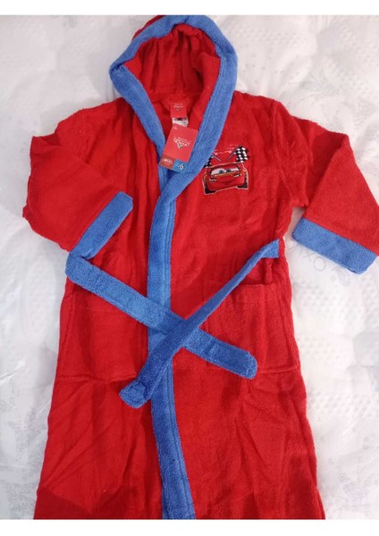 Dsny Cars Go 9/10 Yaş Bornoz Kırmızı