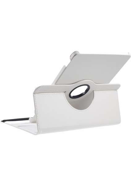 Honor Pad 9 Kılıfı Için Döner Standlı, Çizilmeye Dayanıklı Pu Deri Tablet Kılıfı-Beyaz (Yurt Dışından) indirimleri