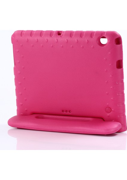 Darbeye Dayanıklı Çocuklar Güvenli Eva Köpük Kılıf Saplı Kickstand Huawei Mediapad T3 10/honor Play Tab 2 9.6-Rose (Yurt Dışından)