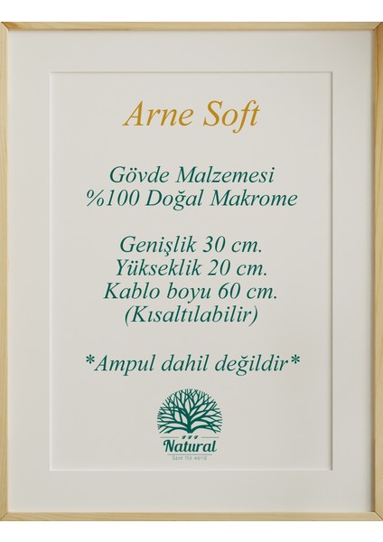 Arne Beyaz Avize, Salon Avize, Yatak odası avize, Çocuk Odası Avize, Bohem avize