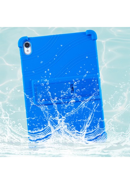 Huawei Matepad 11.5 Için Anti-Damla Koruyucu Tablet Kılıfı Pc Kickstand Silikon Tablet Arka Kapak-Koyu Mavi (Yurt Dışından)