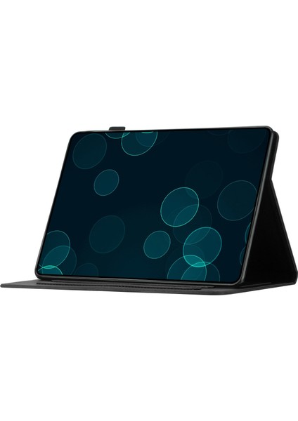 Honor Pad 6 Için 10.1 Inç/pad X6 9.7 Inç/huawei Enjoy Tablet 2/matepad T 10 9.7 Inç/t 10S 10.1 Inç Kart Yuvası Deri Tablet Kılıfı Kapak-Siyah (Yurt Dışından)