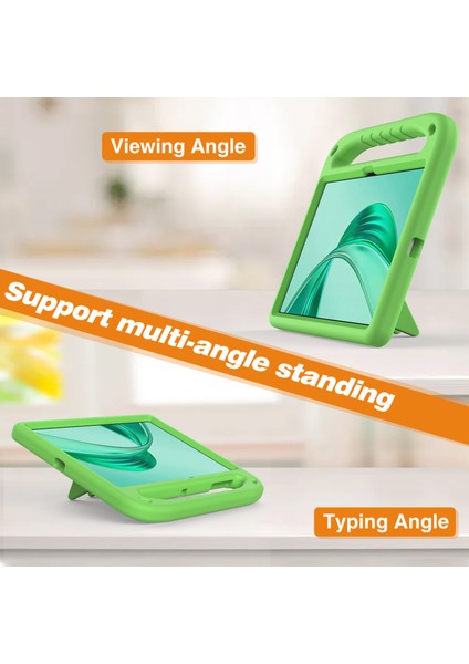 Honor Pad X8A Kılıf El Grip Kickstand Tablet Eva Kapak-Yeşil Için (Yurt Dışından)
