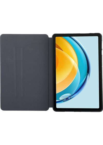 Huawei Matepad Se 10.1 2022 Kılıf Için Çizilmez Tablet Deri Kapak Standlı Yeşil (Yurt Dışından)