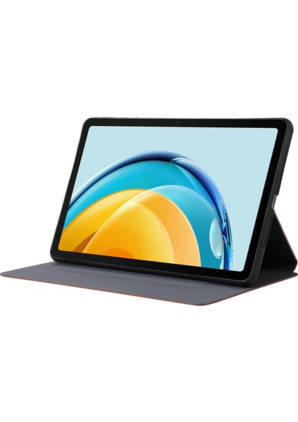Huawei Matepad Se 10.1 2022 Için Stand-Kahverengi Kılıf Çizilmez Tablet Deri Kapak (Yurt Dışından)