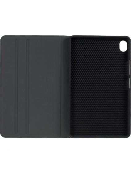 Huawei Mediapad M6 8,4 Inç Mavi Için Kumaş Dokulu Deri Standlı Kılıf (Yurt Dışından)