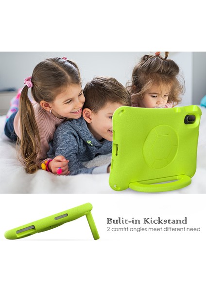 Huawei Matepad Se 11/honor Tablet V7 Için Eva Kılıf Tablet Koruyucu Kapak, Kickstand-Yeşil (Yurt Dışından)
