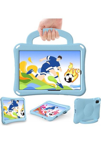 Huawei Matepad Se 11/honor Tablet V7 Eva Kılıf Tablet Koruyucu Kapak Kickstand-Bebek Mavisi Için (Yurt Dışından)