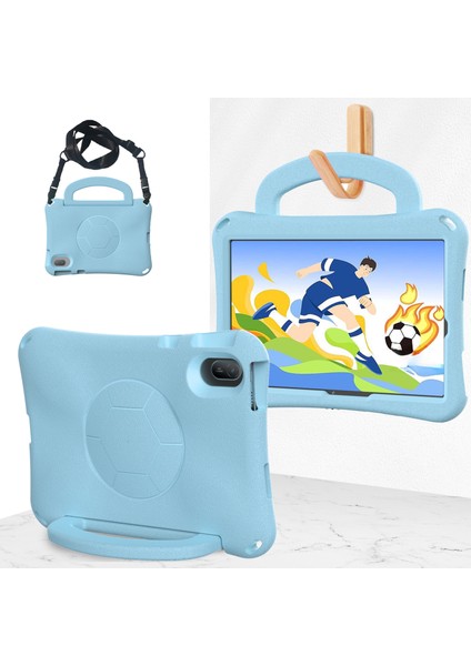 Huawei Matepad Se 11/honor Tablet V7 Eva Kılıf Tablet Koruyucu Kapak Kickstand-Bebek Mavisi Için (Yurt Dışından)