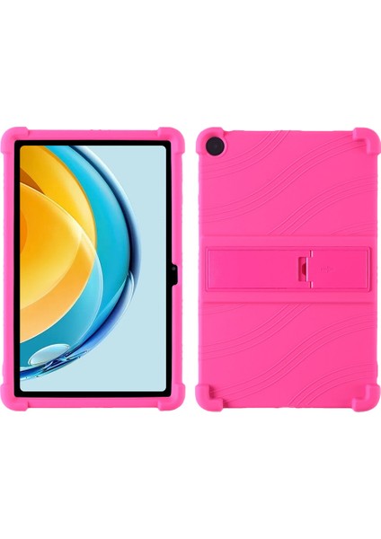 Huawei Matepad Se Için 10.4 Inç 2022 Darbeye Dayanıklı Tablet Kapak Kickstand-Rose ile Yumuşak Silikon Kılıf (Yurt Dışından)