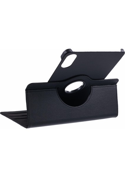 Honor Pad X8 Pro/honor Pad X9 Kılıf Deri+Tpu Tablet Kapak Döner Stand-Siyah (Yurt Dışından)