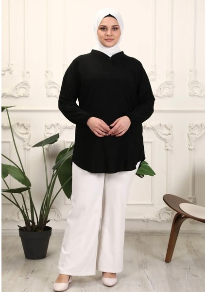 Mevsimlik Tunik Pamuklu Yumuşak Belmando Rahat Kumaş Dokuma Tunik fırsatları