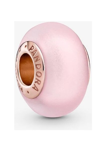 Mat Pembe Murano Cam Charm 789421C00