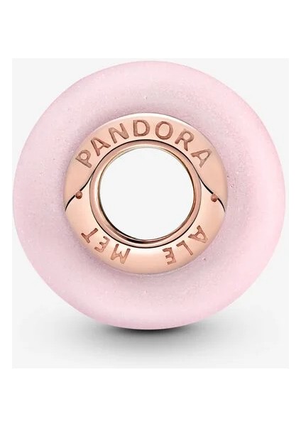 Mat Pembe Murano Cam Charm 789421C00
