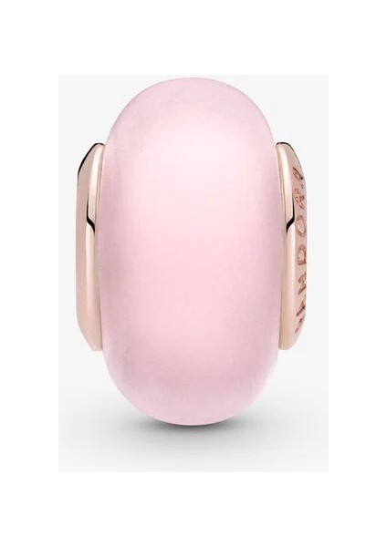 Mat Pembe Murano Cam Charm 789421C00