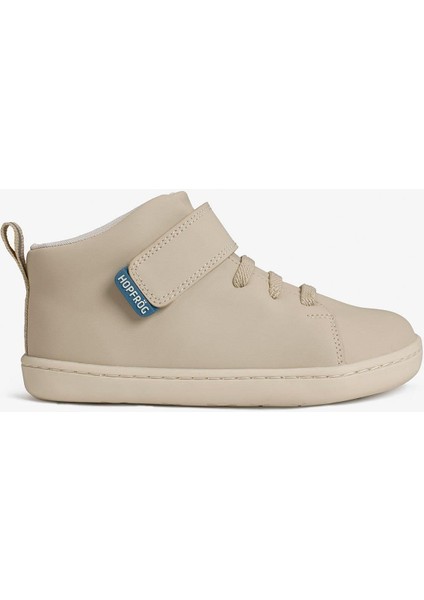 Smart Walker High Top Süper Mat Bej Barefoot Çocuk Bot