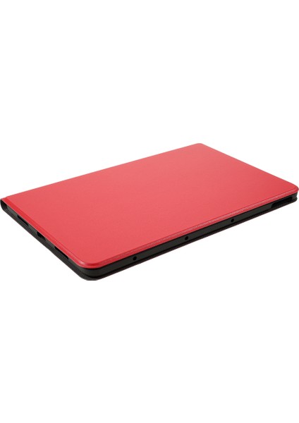 Huawei Matepad 10.4(2020)/(2022)/HONOR V6-Red Için Pu Deri Standlı Tablet Kılıfı (Yurt Dışından)