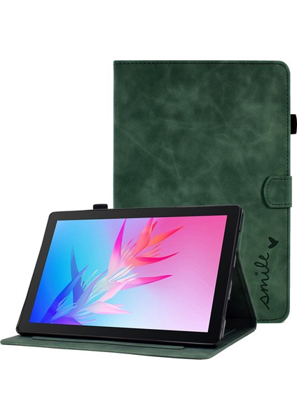 Huawei Enjoy Tablet 2/matepad T 10 9,7 Inç/t 10S 10,1 Inç/honor Pad 6 10,1 Inç/pad X6 9,7 Inç Tablet Kılıfı Desen Baskılı Pu Deri Kart Yuvaları Stand Kapağı (Yurt Dışından)