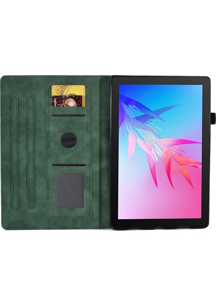 Huawei Enjoy Tablet 2/matepad T 10 9,7 Inç/t 10S 10,1 Inç/honor Pad 6 10,1 Inç/pad X6 9,7 Inç Tablet Kılıfı Desen Baskılı Pu Deri Kart Yuvaları Stand Kapağı (Yurt Dışından)