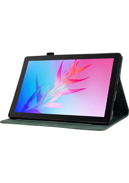 Huawei Enjoy Tablet 2/matepad T 10 9,7 Inç/t 10S 10,1 Inç/honor Pad 6 10,1 Inç/pad X6 9,7 Inç Tablet Kılıfı Desen Baskılı Pu Deri Kart Yuvaları Stand Kapağı (Yurt Dışından)