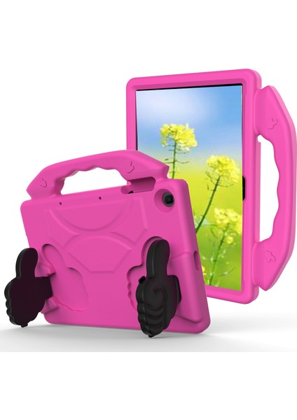 Başparmak Kickstand Eva Kılıf Huawei Enjoy Tablet 2 10.1/onur Pad T6 10.1-Inç/onur Pad X6/matepad T10/T10S-ROSE (Yurt Dışından)
