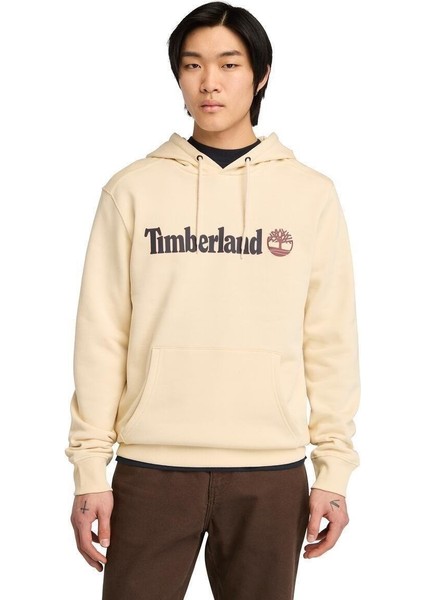 Kennebec River Hood Logolu Erkek Sweatshirt Angora