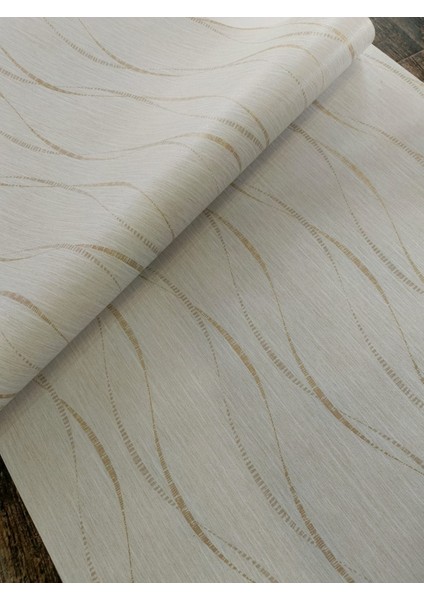 Black Serisi Simli Bej Üzerine Krem Elips Desenli Silinebilir Duvar Kağıdı 16 M² fiyatları