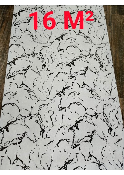 Black Serisi Siyah Beyaz Silinebilir Duvar Kağıdı 16 M²