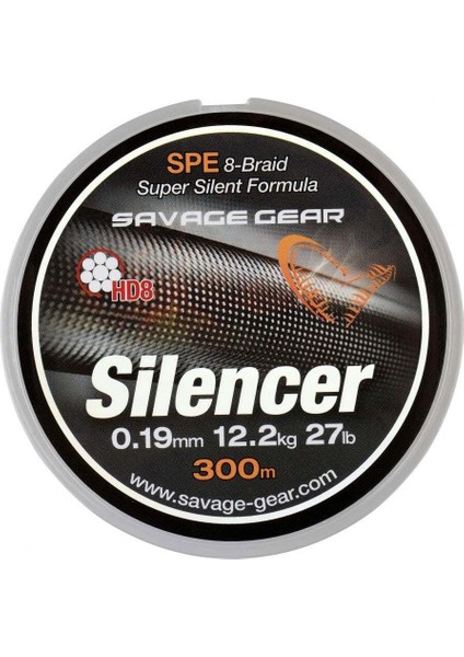 Savage Gear Hd8 Silencer Braid 300 mt Green Örgü Ip