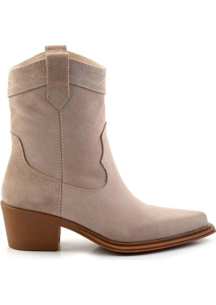 Vizon Süet Hakiki Deri Kadın Bot & Bootie K02274325002 fiyatları