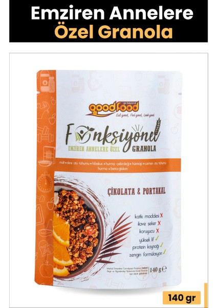 PORTAKAL & ÇİKOLATA GRANOLA 140 gr