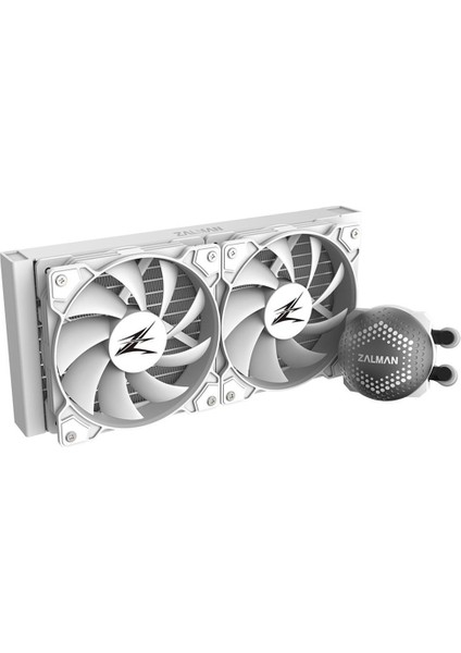 ALPHA28 Beyaz 83CFM 1600RPM 2*14CM Argb Fan Amd Am5/ıntel LGA1700 280MM Sıvı Soğutmalı Cpu Fan