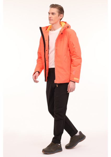 ml 9YXF-FW24001M 4pr Neon Coral Erkek Kayak Montu modelleri