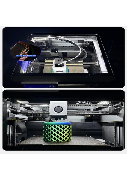 Bambu Lab P1S-P1P Geliştirilmiş LED Aydınlatma(1,5mt) modelleri