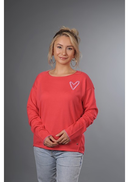 A.t.y XX-018 Kayık Yaka Salaç Kazak