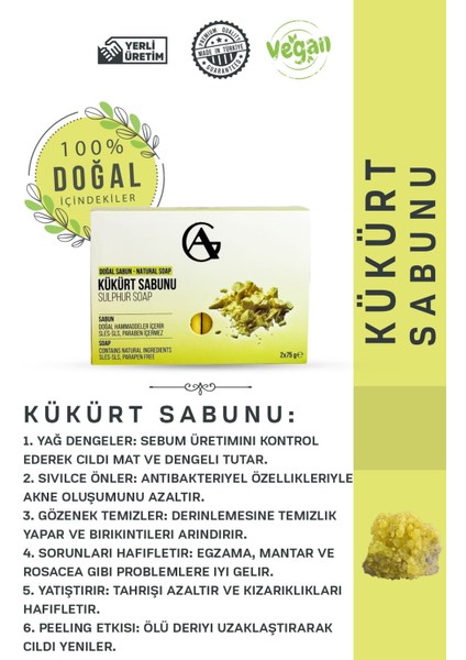 Aram Group Doğal Kükürt Sabunu